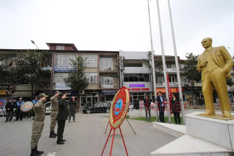 AKYAZI DA 18 MART ÇANAKKALE ZAFER KUTLAMALARI YAPILDI