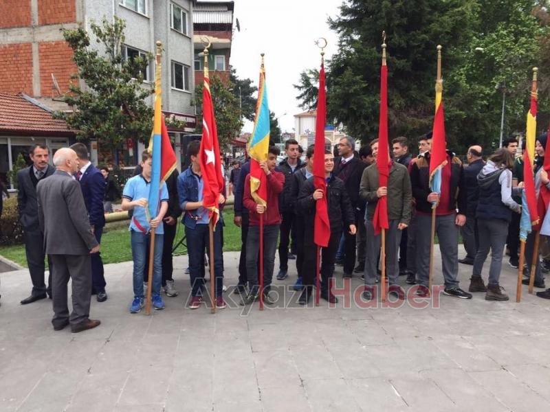 Akyazı da 19 Mayıs Törenle Kutlandı