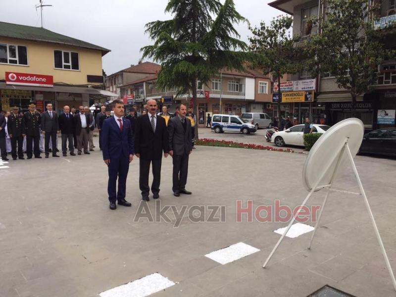 Akyazı da 19 Mayıs Törenle Kutlandı