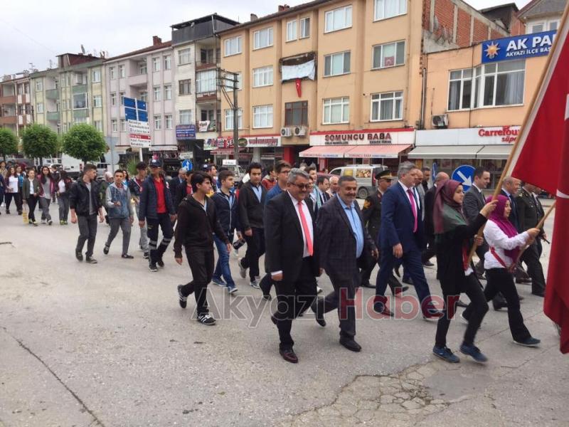 Akyazı da 19 Mayıs Törenle Kutlandı