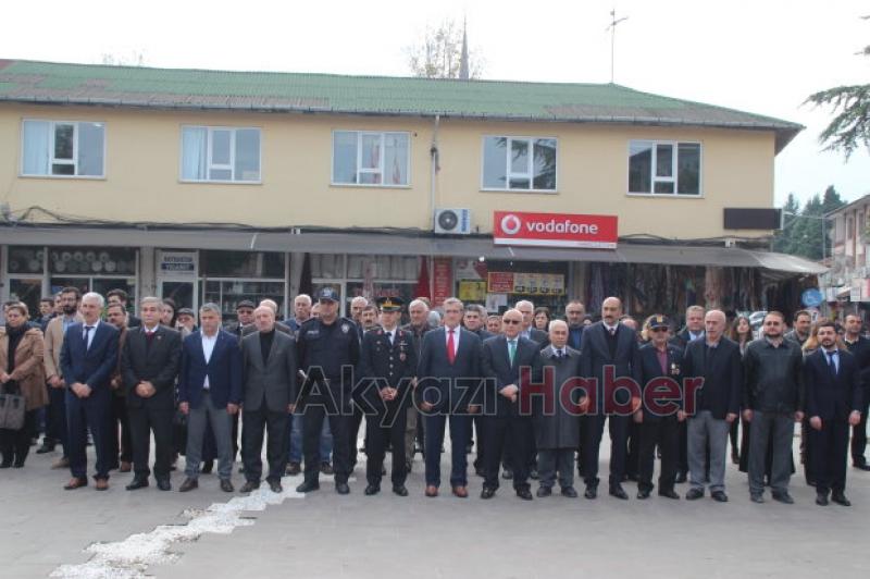 Akyazı da 24 Kasım Öğretmenler Günü Törenle Kutlandı