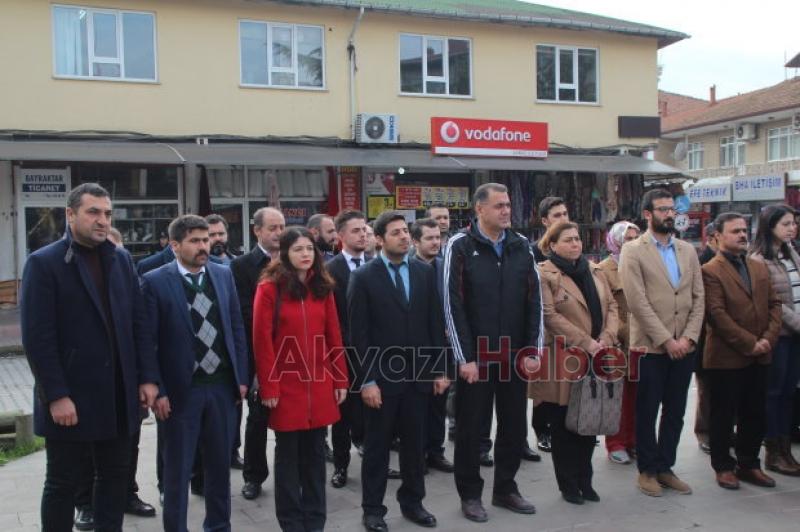 Akyazı da 24 Kasım Öğretmenler Günü Törenle Kutlandı