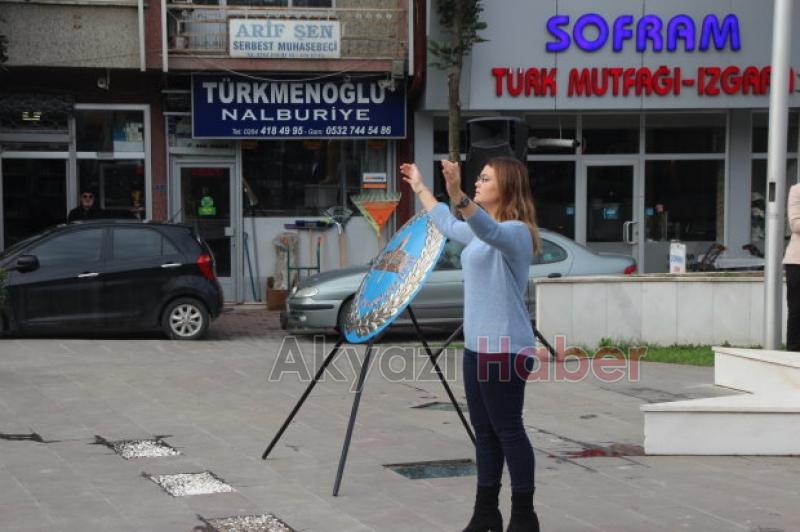 Akyazı da 24 Kasım Öğretmenler Günü Törenle Kutlandı
