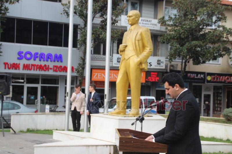 Akyazı da 24 Kasım Öğretmenler Günü Törenle Kutlandı