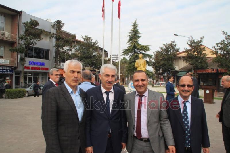 Akyazı da 24 Kasım Öğretmenler Günü Törenle Kutlandı