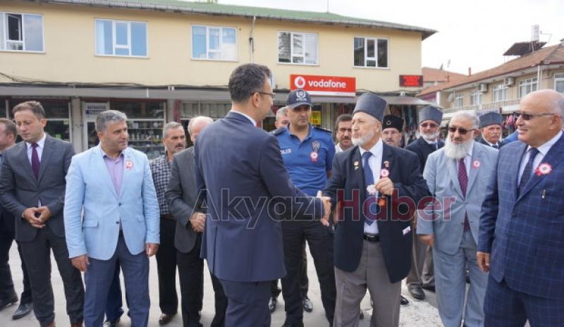 Akyazı'da 19 Eylül Gaziler Günü kutlandı