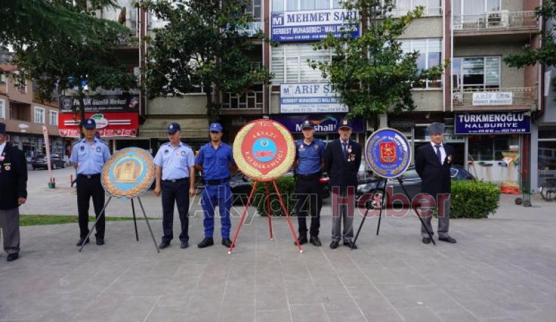 Akyazı'da 19 Eylül Gaziler Günü kutlandı