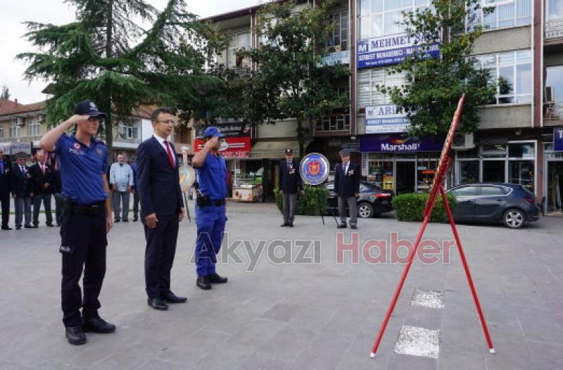 Akyazı'da 19 Eylül Gaziler Günü kutlandı