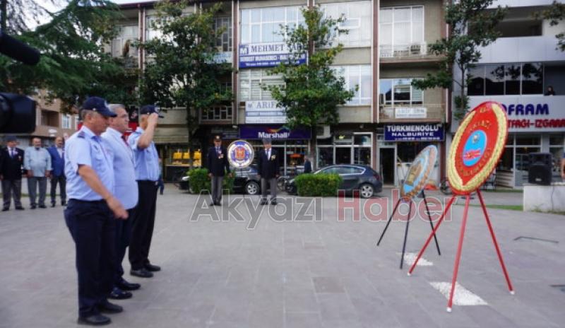 Akyazı'da 19 Eylül Gaziler Günü kutlandı