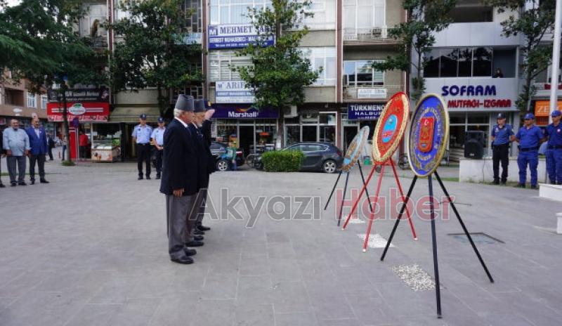 Akyazı'da 19 Eylül Gaziler Günü kutlandı