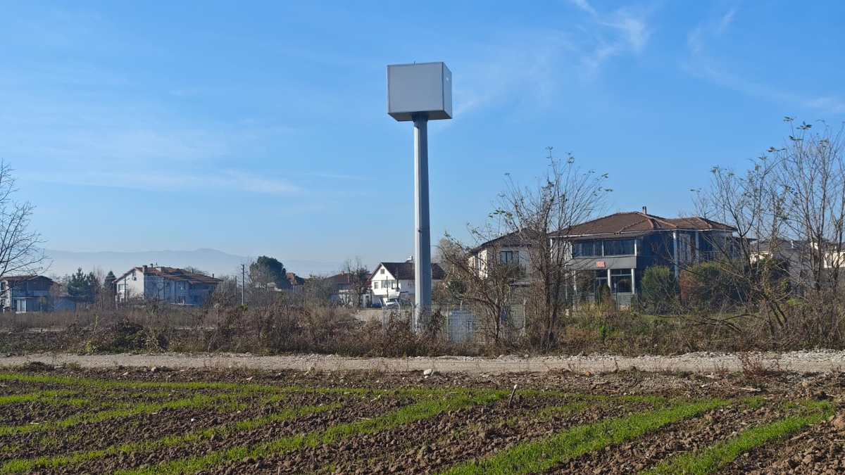 Akyazı'da baz istasyonu tepkisi