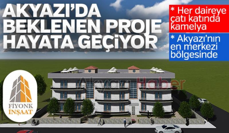 Akyazı da Beklenen Proje Hayata Geçiyor