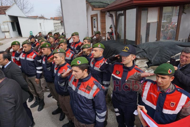 Akyazı'da Binler Mehmetçik İçin Yürüdü