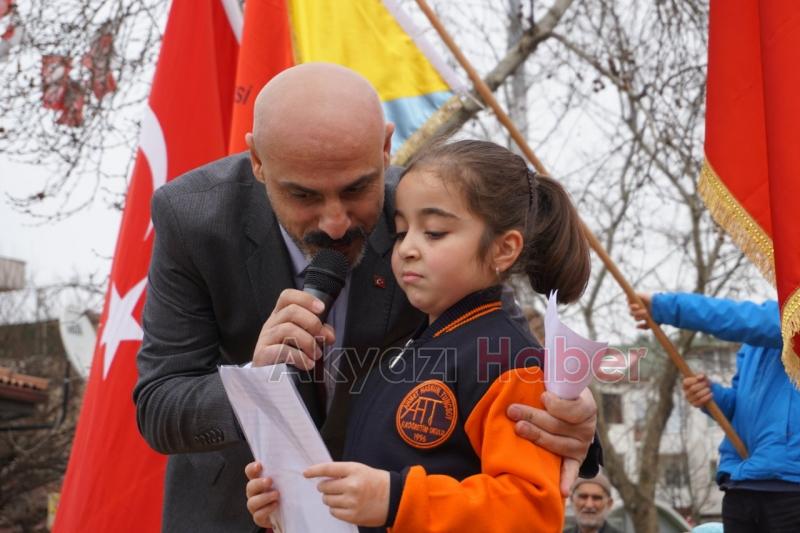 Akyazı'da Binler Mehmetçik İçin Yürüdü