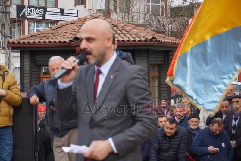 Akyazı'da Binler Mehmetçik İçin Yürüdü