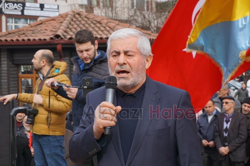 Akyazı'da Binler Mehmetçik İçin Yürüdü