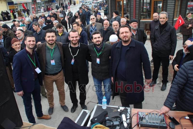 Akyazı'da Binler Mehmetçik İçin Yürüdü