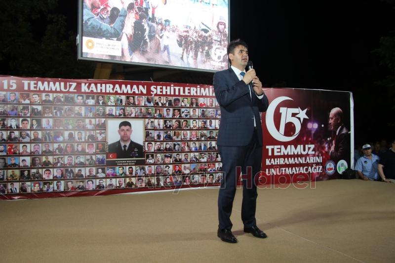 Akyazı da Demokrasi Nöbeti Başladı