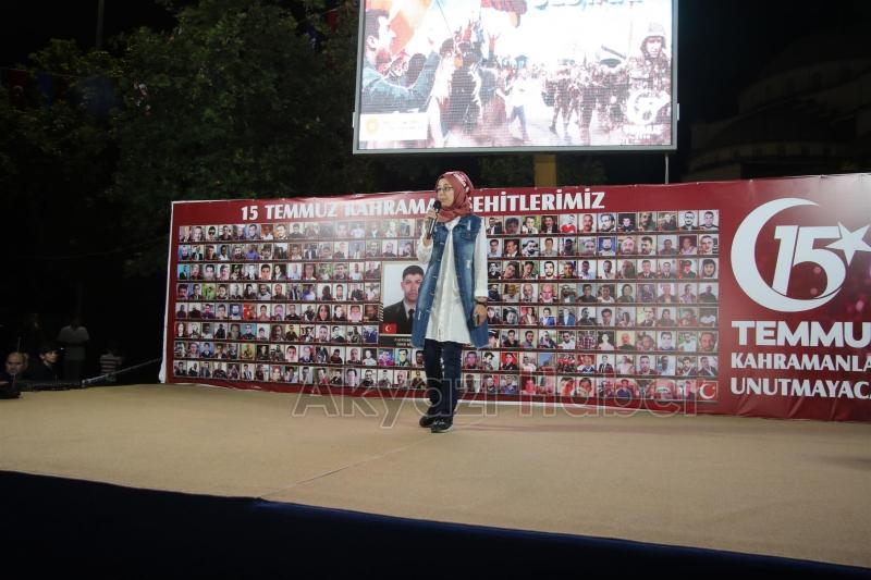 Akyazı da Demokrasi Nöbeti Başladı