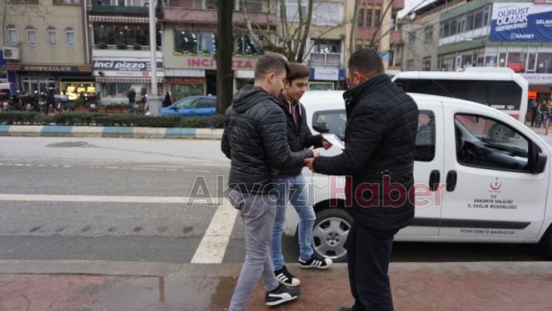 Akyazı da  Dünya Sigarayı Bırakma Günü etkinliği