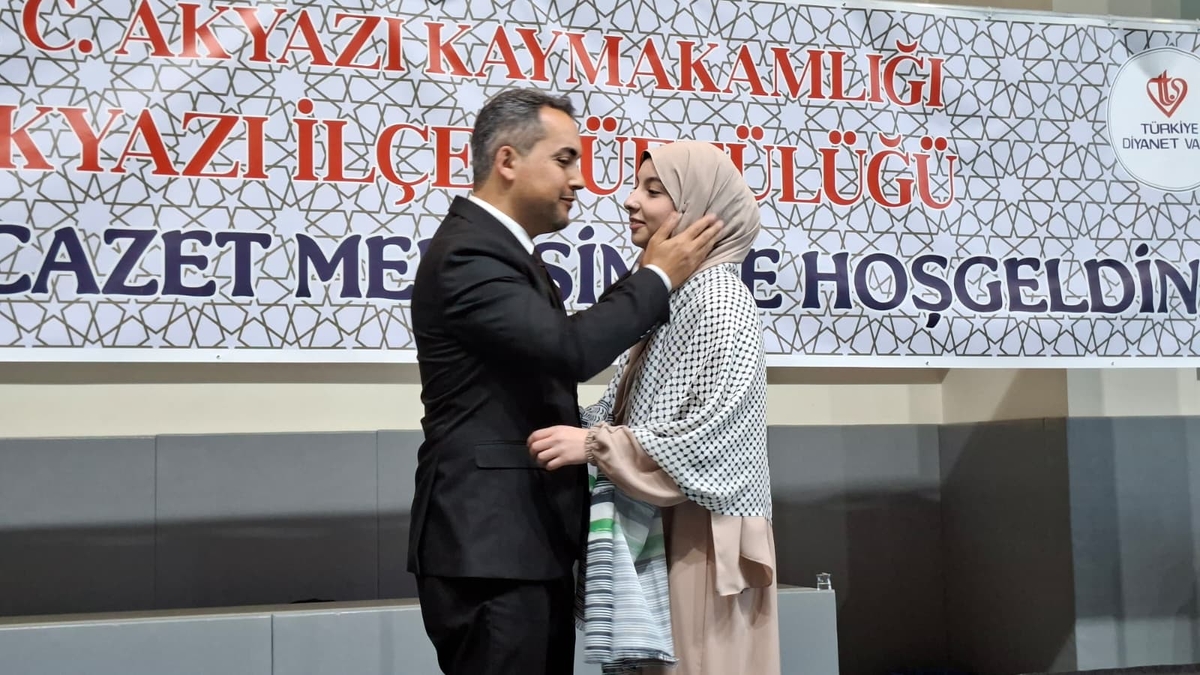 Akyazı'da hafızlık icazet merasimi