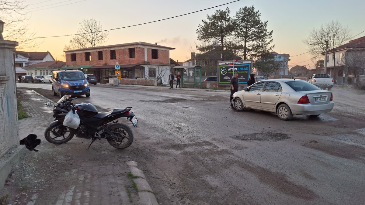 Akyazı'da iftar saati kaza: 1 yaralı