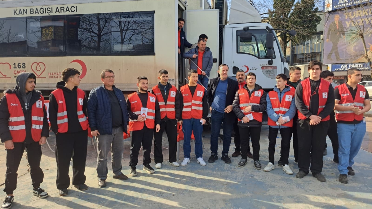 Akyazı'da kan bağışı farkındalık çalışması