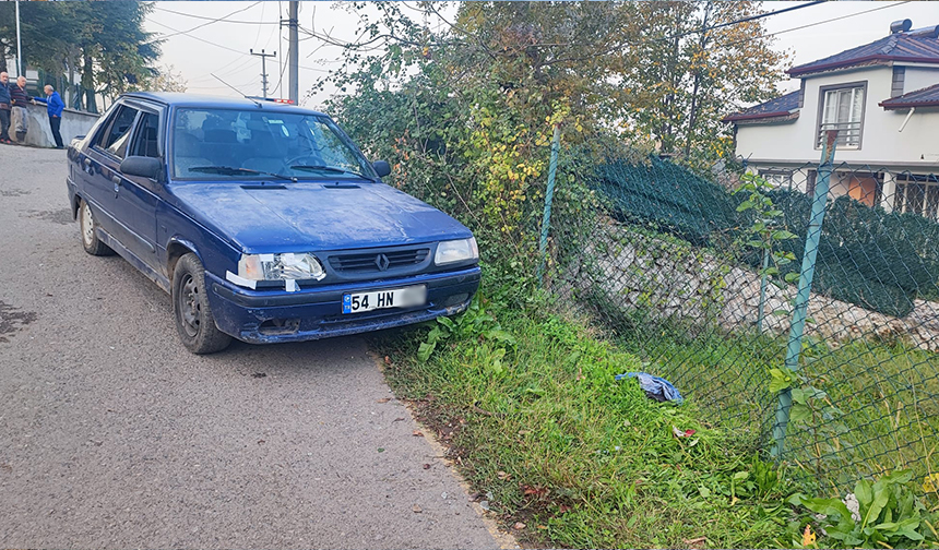Akyazı'da kaza: 10 yaşındaki çocuk ağır yaralı