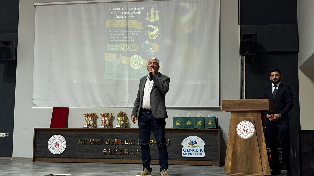 Akyazı'da Öğretmenler Günü spor müsabakaları sona erdi