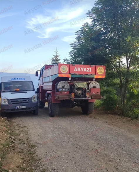 Akyazı'da orman yangını kontrol altına alındı