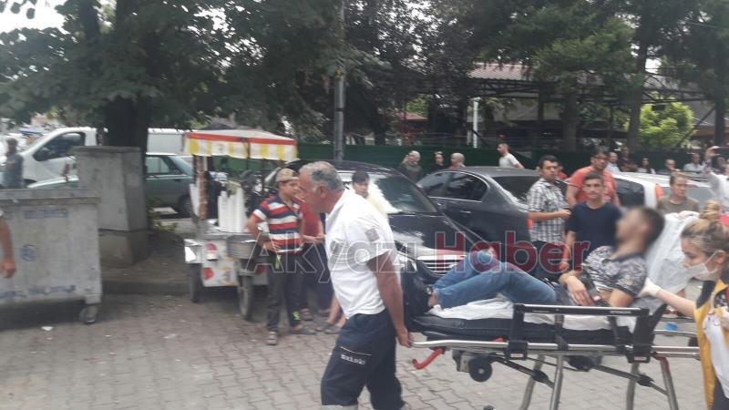 Akyazı'da Silahlı Saldırı 1 yaralı