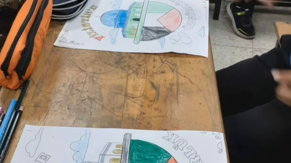 Akyazı'da tüm okullarda Filistin için farkındalık etkinliği