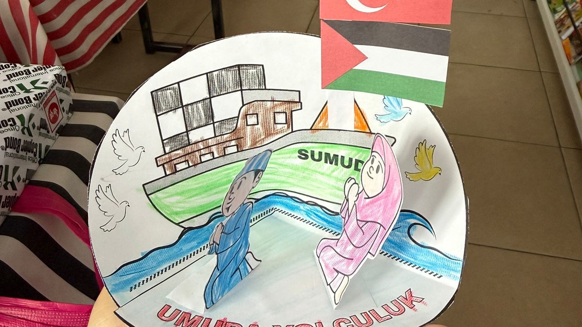Akyazı'da tüm okullarda Filistin için farkındalık etkinliği