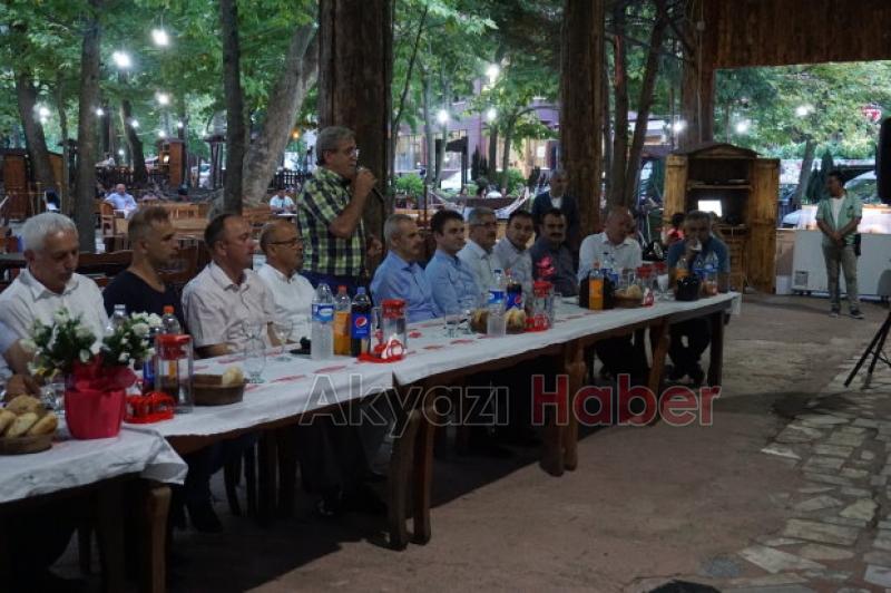 Akyazı'dan ayrılan hakim ve savcılara veda yemeği