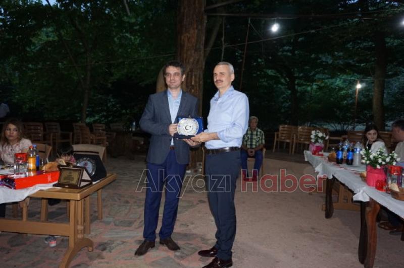 Akyazı'dan ayrılan hakim ve savcılara veda yemeği