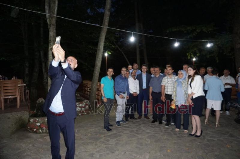 Akyazı'dan ayrılan hakim ve savcılara veda yemeği