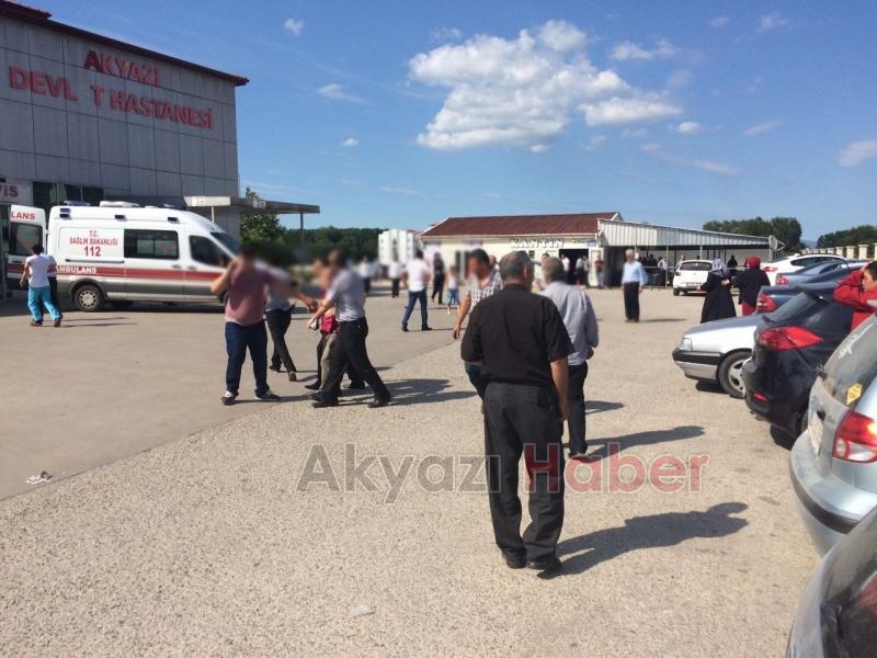 Akyazı Devlet Hastanesinde Kavga