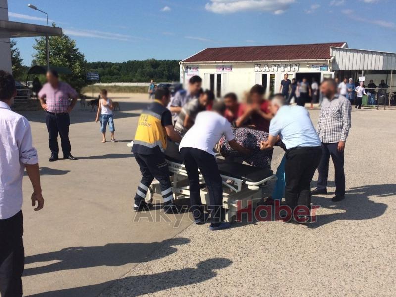 Akyazı Devlet Hastanesinde Kavga