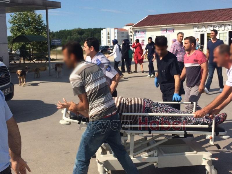 Akyazı Devlet Hastanesinde Kavga