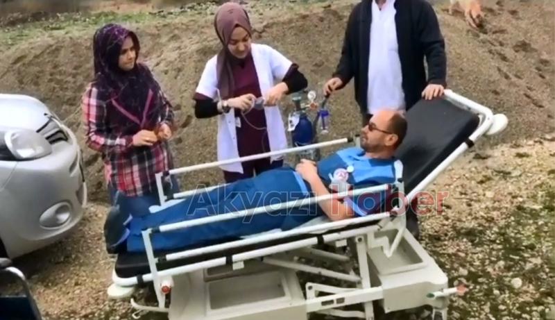 Akyazı Devlet Hastanesinde Yangın Tatbikatı