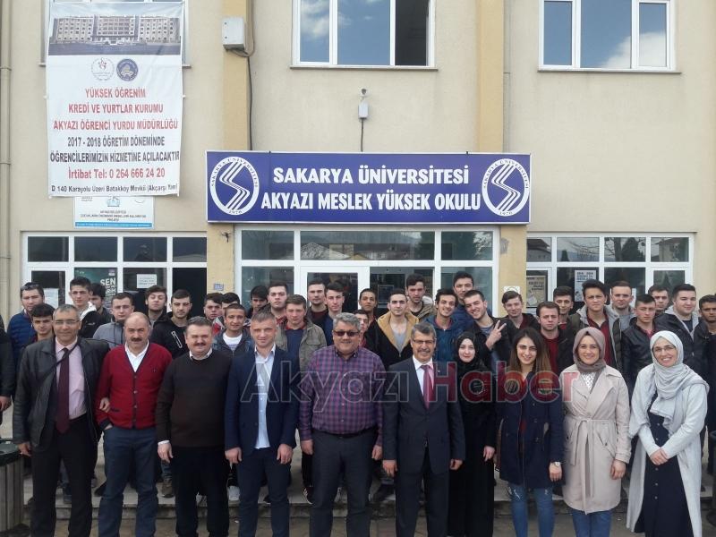 Akyazı Endüstri Meslek Lisesi Son Sınıf Öğrencileri Üniversiteyi Tanıdı