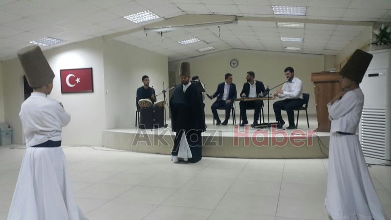 Akyazı Eyyüp Genç Fen Lisesi'nden Semazen Gösterisi