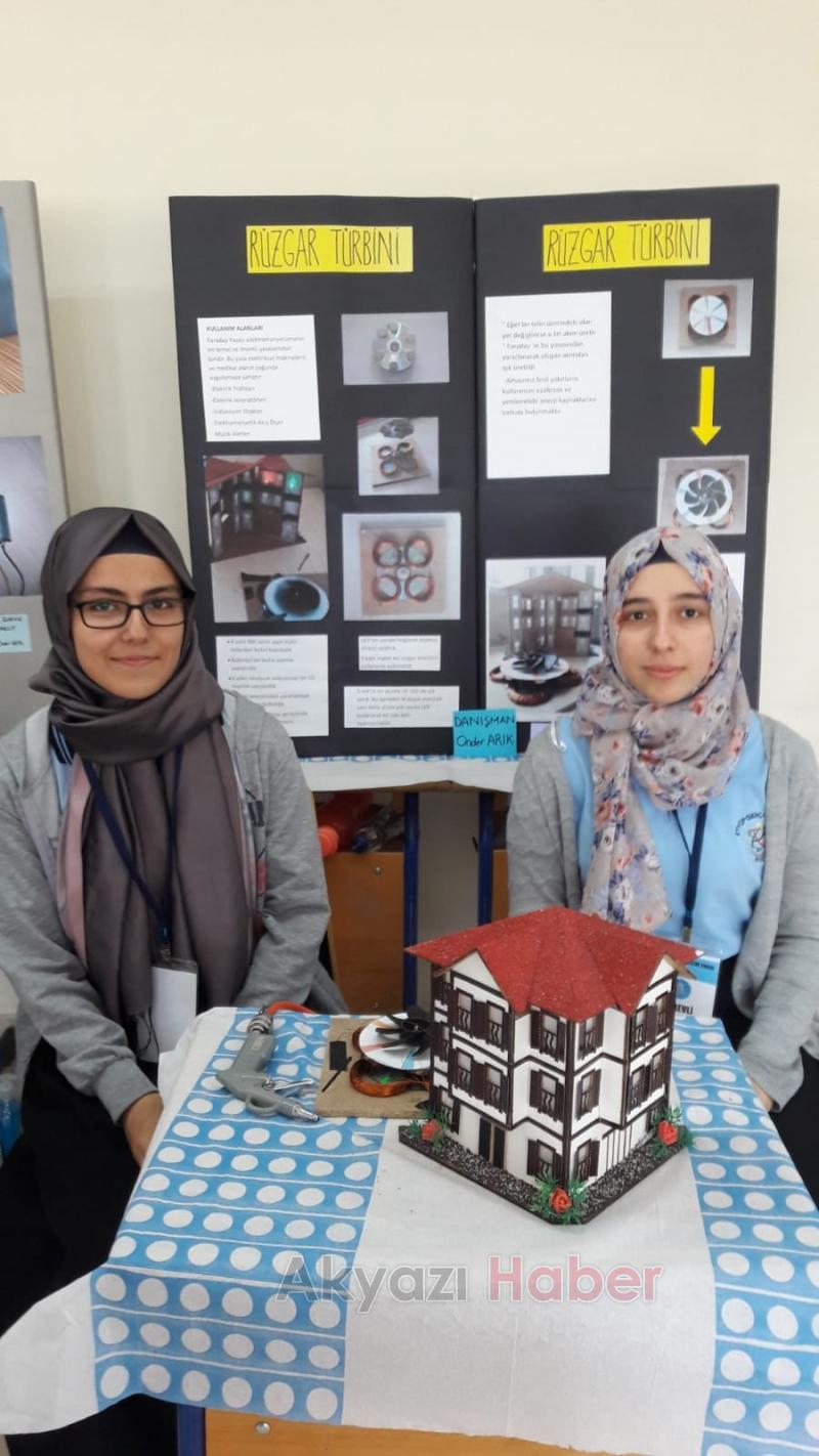 AKYAZI FEN LİSESİNDEN MUHTEŞEM BİLİM ŞENLİĞİ 