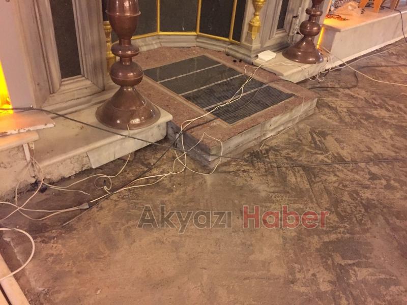 Akyazı Gazi Süleymapaşa Camii’nde Tadilat Çalışması