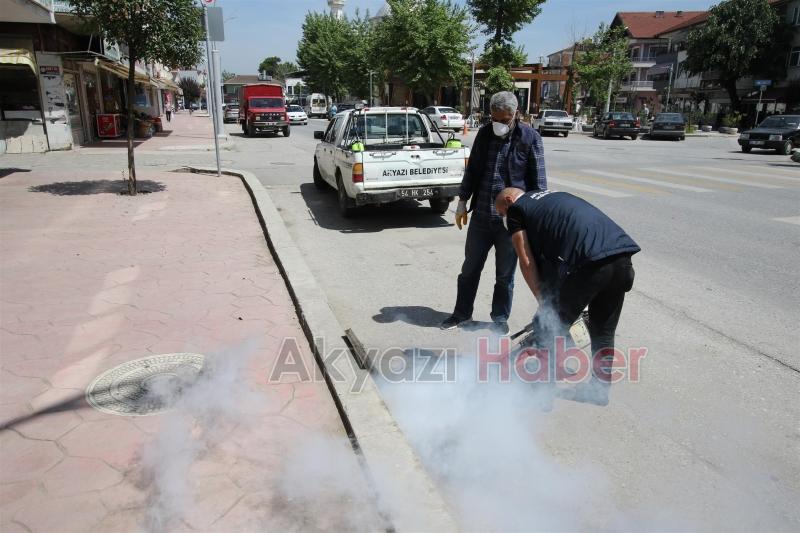 AKYAZI GENELİNDE LARVA İLE MÜCADELE ÇALIŞMALARI BAŞLADI
