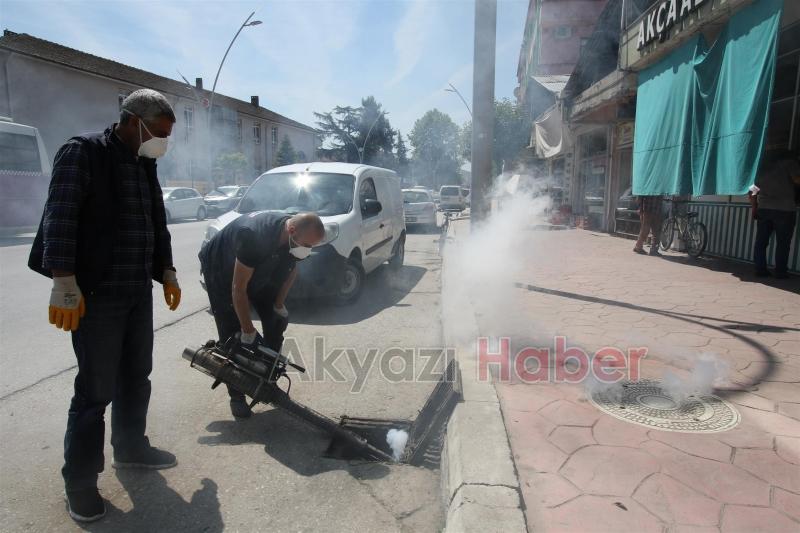 AKYAZI GENELİNDE LARVA İLE MÜCADELE ÇALIŞMALARI BAŞLADI
