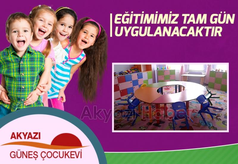 AKYAZI GÜNEŞ ÇOCUK EVİNDE ÖĞRENCİ KAYITLARI BAŞLADI