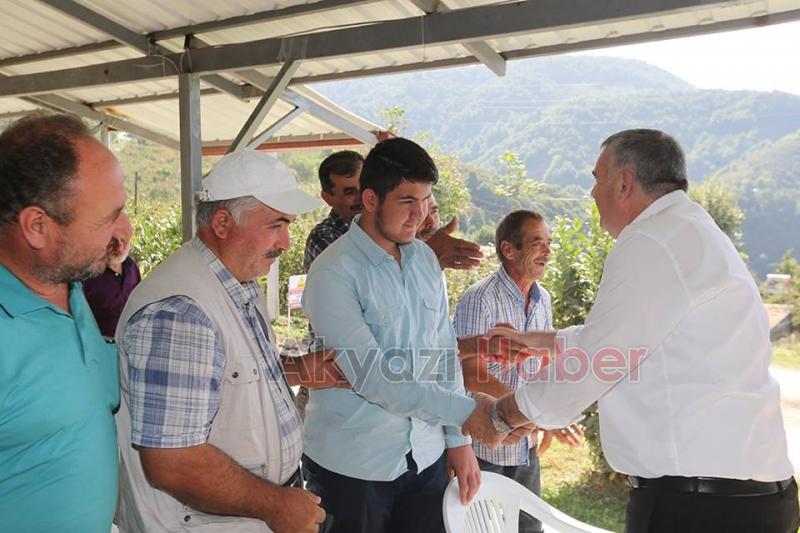 Akyazı Güzlek’te altyapı tamam sıra asfaltta