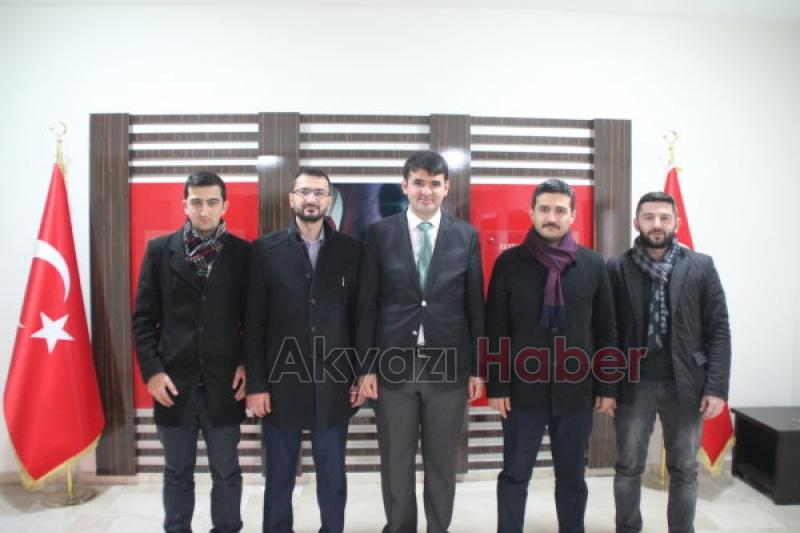 Akyazı Haberden Kaymakama Hayırlı Olsun Ziyareti