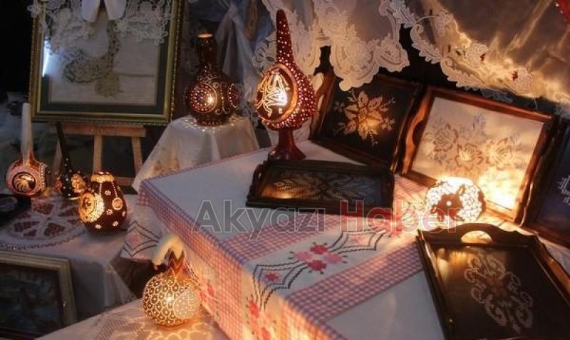 Akyazı Halk Eğitim Merkezi nden Muhteşem Yıl Sonu Sergisi 